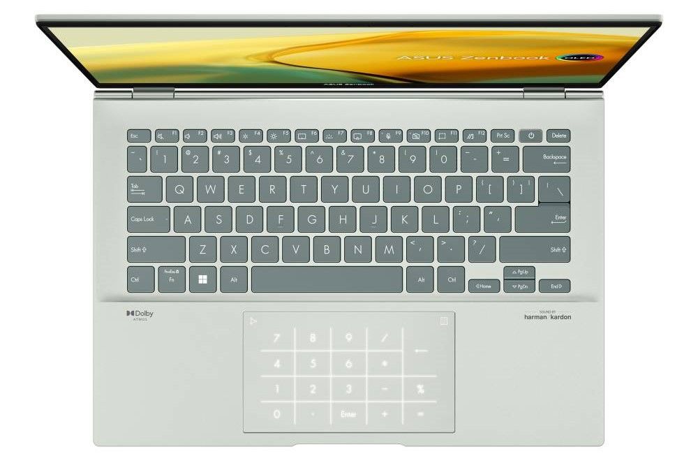 Ультрабук Asus ZenBook 14 OLED UX3402VA-KM066W 14″/Core i5/16/SSD 512/Iris Xe Graphics/Windows 11 Home 64-bit/серебристый— фото №4