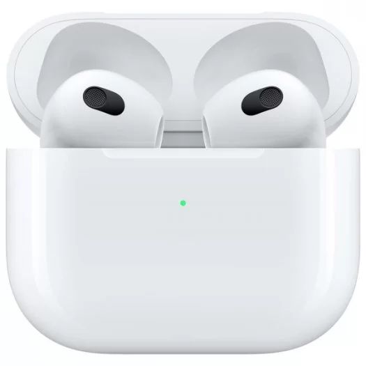 Беспроводные наушники Apple AirPods 3 (2021) Lighting Charging Case, белый— фото №2