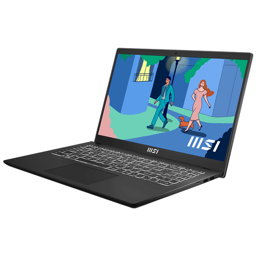 Ноутбук MSI Modern 15 B12HW-002XRU 15.6″/8/SSD 512/черный— фото №2