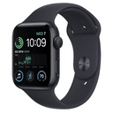 Apple Watch SE 2 GPS 44mm (корпус - темная ночь, спортивный ремешок цвета тёмная ночь)