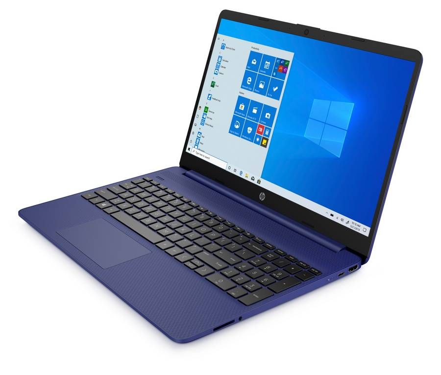 Ноутбук HP 15s-fq0071ur 15.6&quot;/4/SSD 128/синий— фото №1