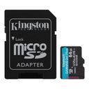 Карта памяти microSDXC Kingston Canvas Go Plus, 64GB