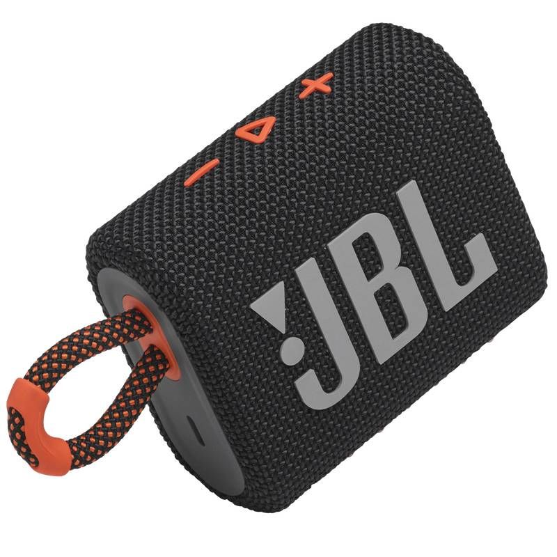 Акустическая система JBL Go 3, 4,2 Вт черно-оранжевый— фото №5