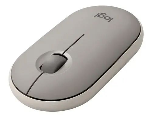 Мышь Logitech Pebble M350, беспроводная, серый