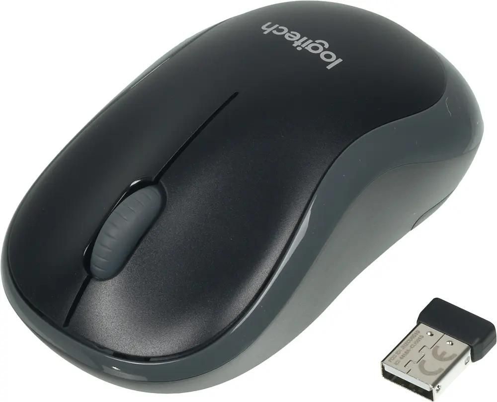 Клавиатура и мышь Logitech Wireless Combo MK330, черный— фото №2