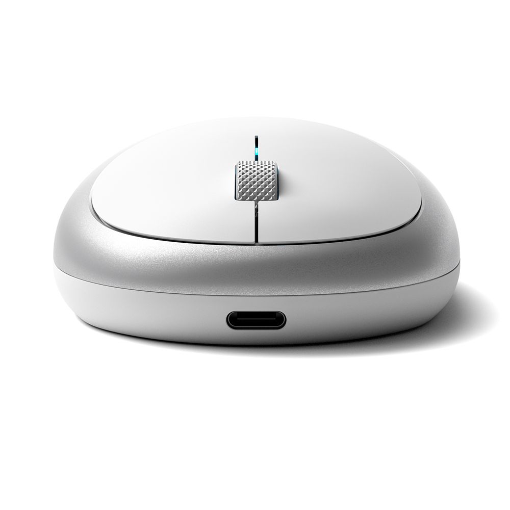 Мышь Satechi M1 Bluetooth Wireless Mouse, беспроводная, серебристый— фото №2