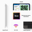 2022 Apple iPad Pro 11″ (128GB, Wi-Fi, серебристый)— фото №6