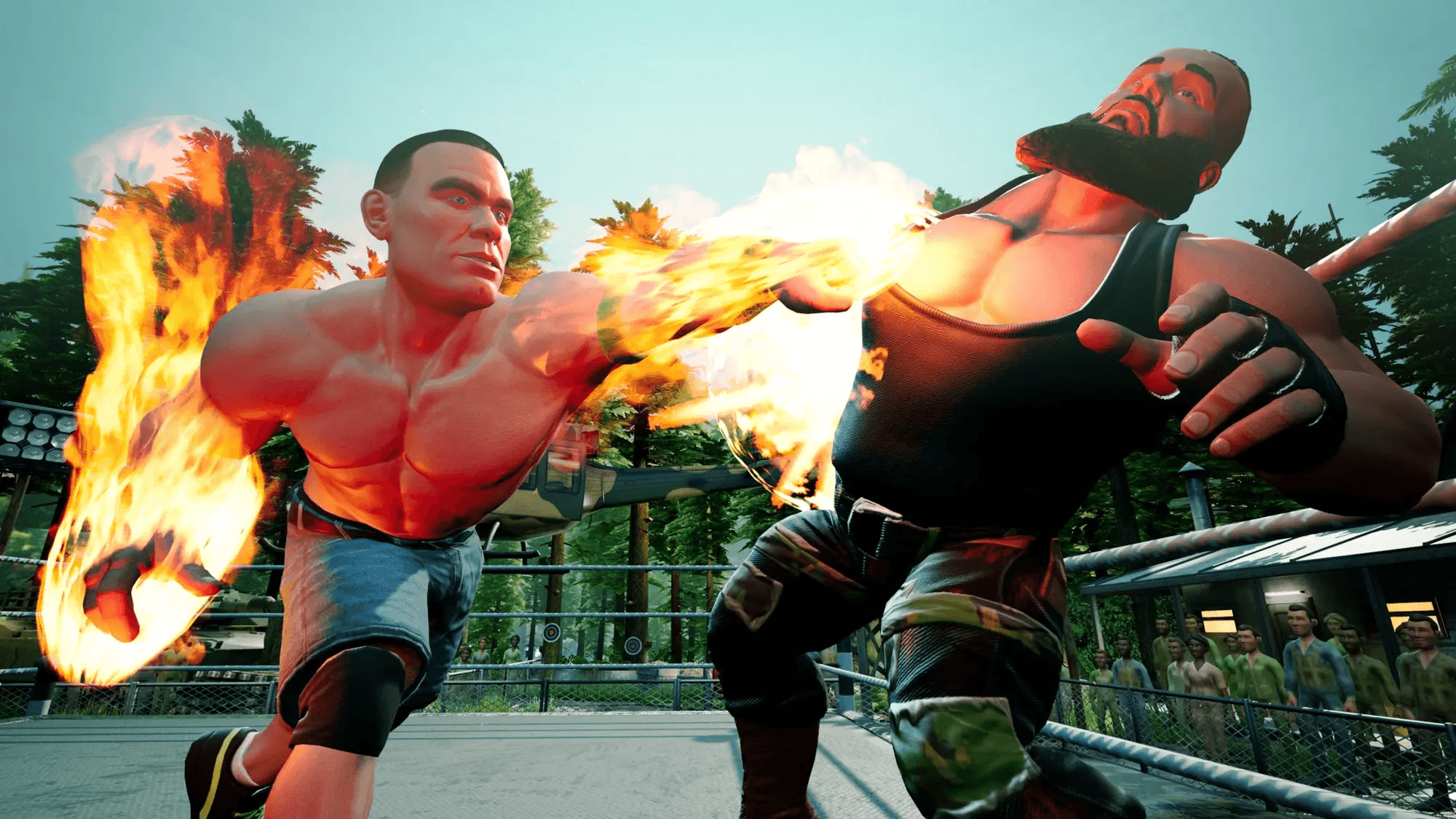 Игра PS4 WWE: Battlegrounds, (Английский язык), Стандартное издание— фото №4