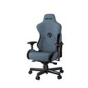 Кресло игровое Anda Seat T-Pro 2, искусственная кожа,цвет: голубой+черный— фото №1