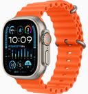 Apple Watch Ultra 2 GPS + Cellular 49mm (корпус - титан, оранжевый, IP6X)— фото №0
