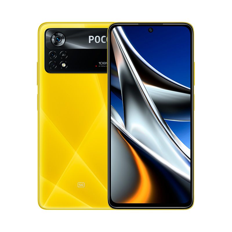 Смартфон POCO X4 Pro 5G 6.67″, 128Gb, желтый— фото №0