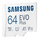 Карта памяти microSDXC Samsung EVO Plus, 64GB— фото №1