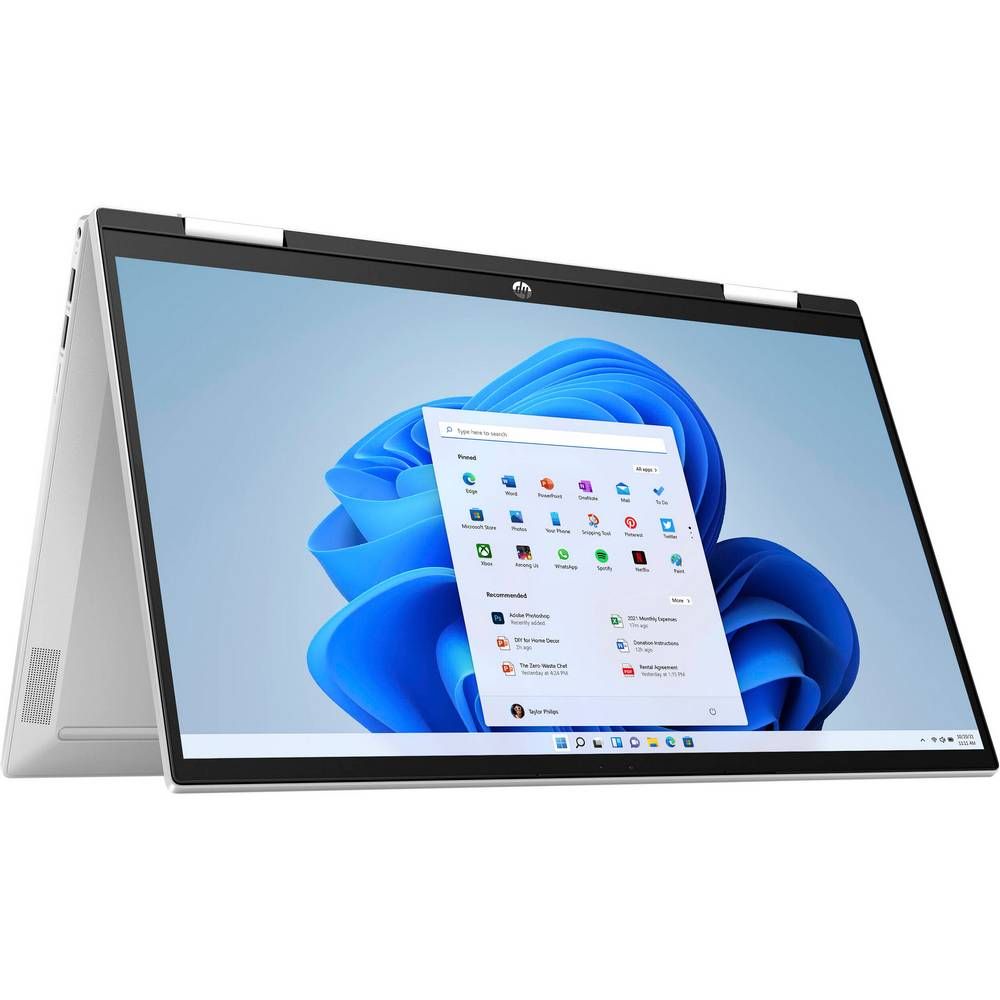 Ноутбук HP Pavilion x360 14-dy0005ur 14"/8/SSD 256/серебристый— фото №0