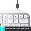 Клавиатура Logitech MX Keys Mini, серый— фото №4
