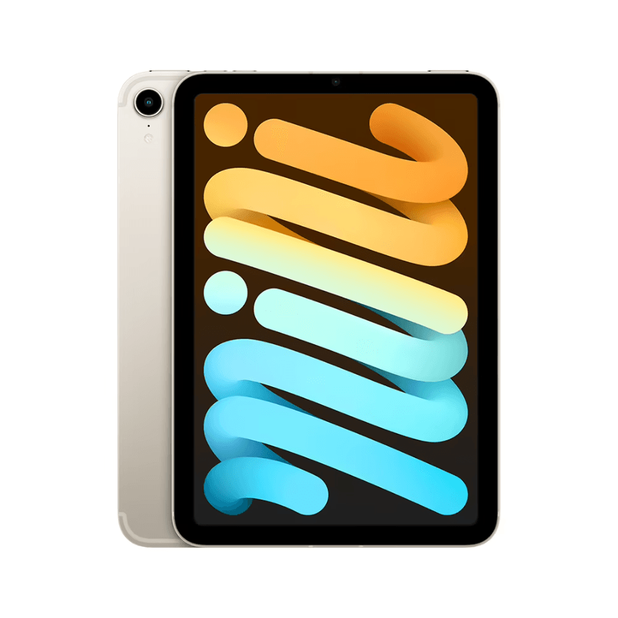 2021 Apple iPad mini 8.3″ (64GB, Wi-Fi + Cellular, сияющая звезда)— фото №0