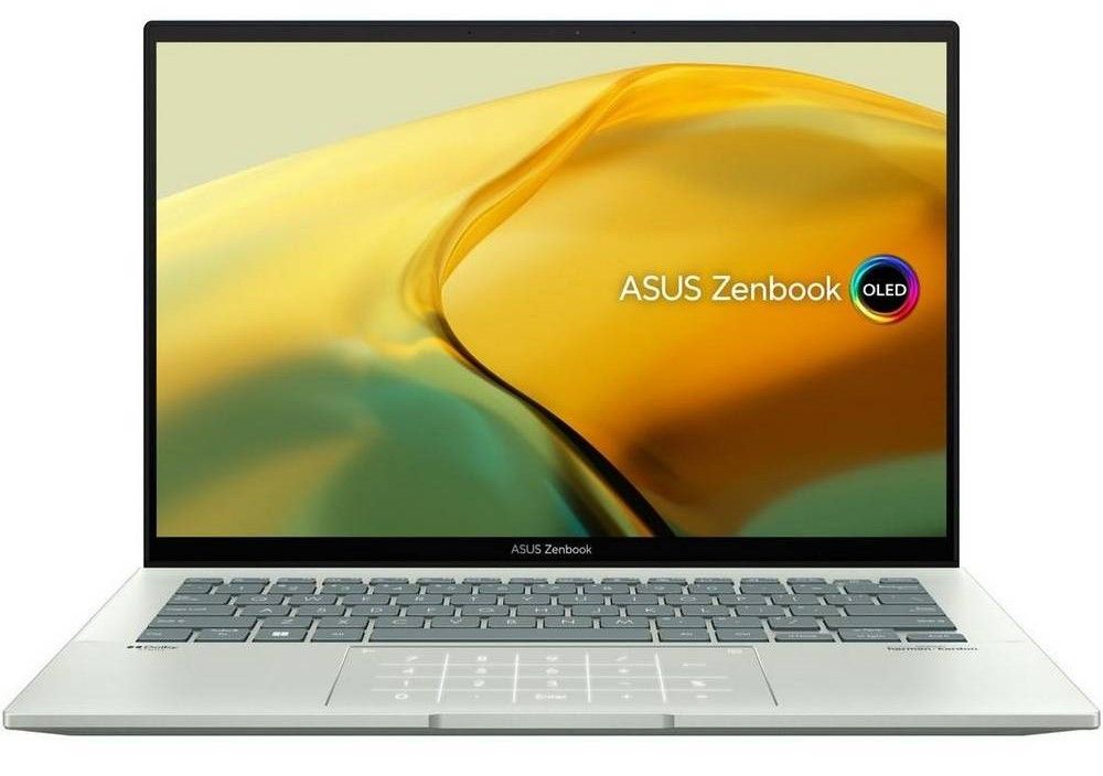 Ультрабук Asus ZenBook 14 OLED UX3402VA-KM064W 14″/Core i7/16/SSD 1024/Iris Xe Graphics/Windows 11 Home 64-bit/серебристый— фото №0