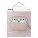 Чехол Uniq LINO розовый, для AirPods Pro 2— фото №3