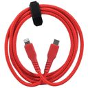Кабель EnergEA USB-C / Lightning, 1,5м, красный— фото №1