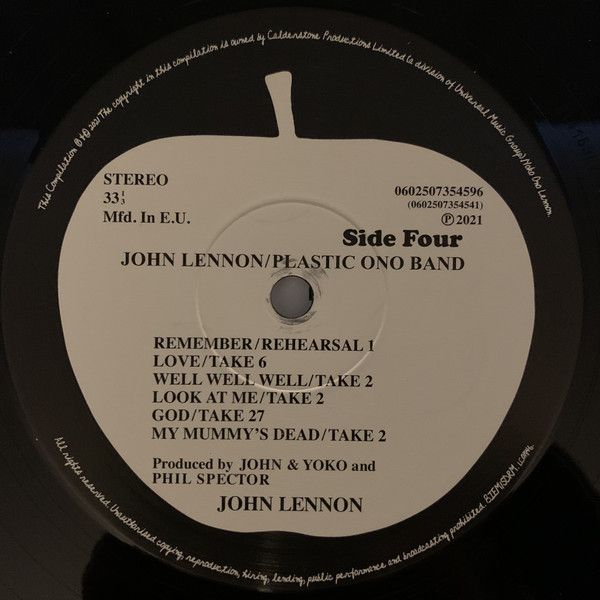 Виниловая пластинка John Lennon / Plastic Ono Band - John Lennon / Plastic Ono Band (deluxe) (2021)— фото №9