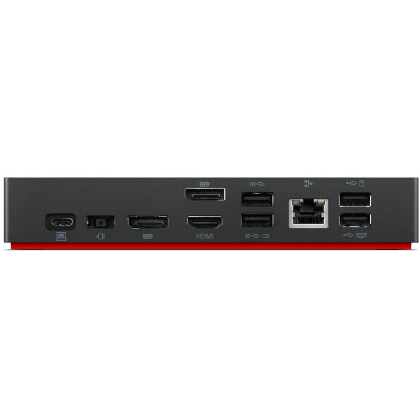 Док-станция Lenovo ThinkPad Universal USB-C Dock, черный— фото №2