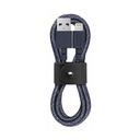 Кабель Native Union Belt Cable XL USB / Lightning, 3м, синий— фото №1