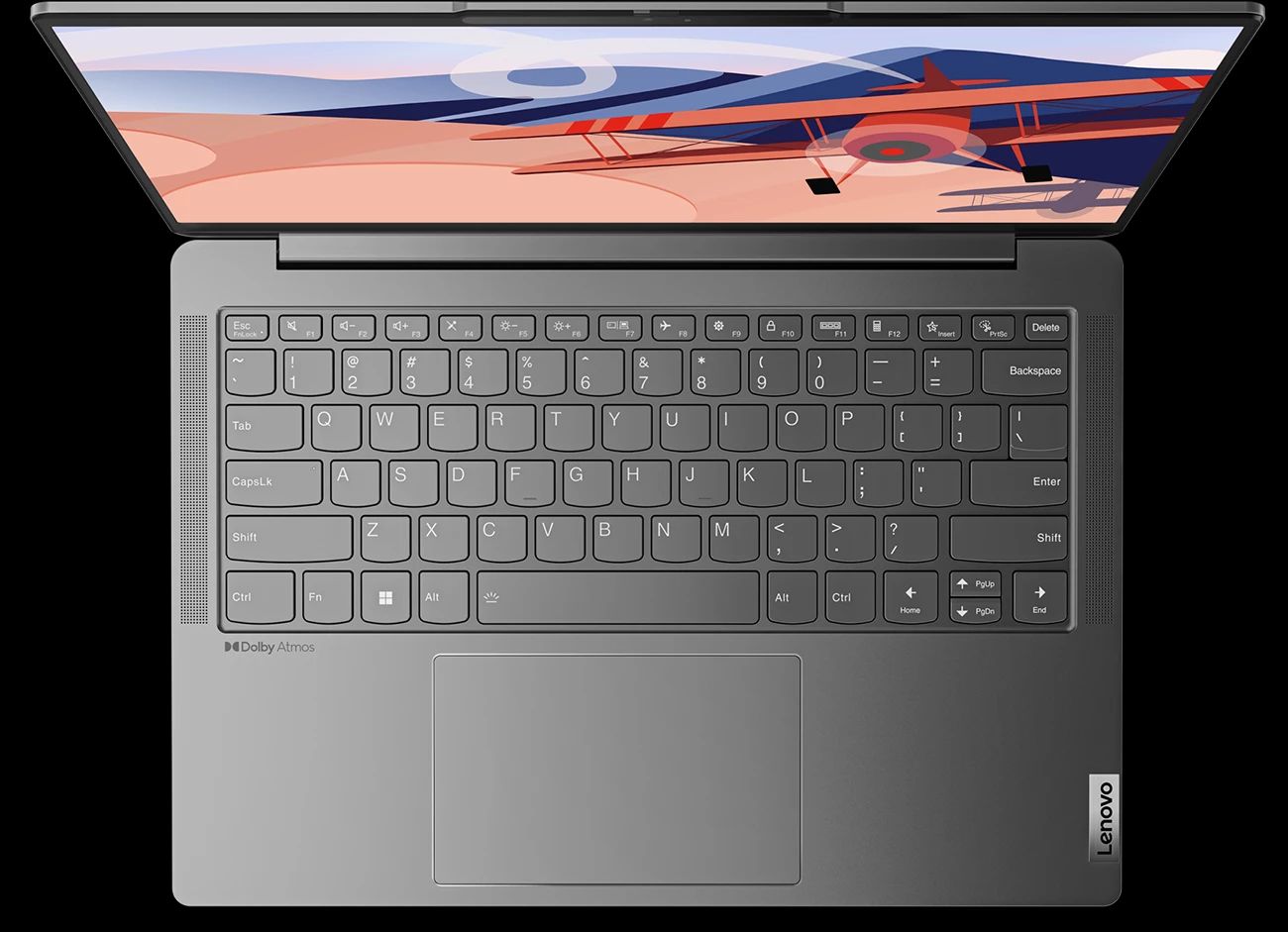 Ультрабук Lenovo Yoga Slim 6 14APU8 14″/Ryzen 7/16/SSD 1024/Radeon Graphics/Windows 11 Home 64-bit/серый— фото №3