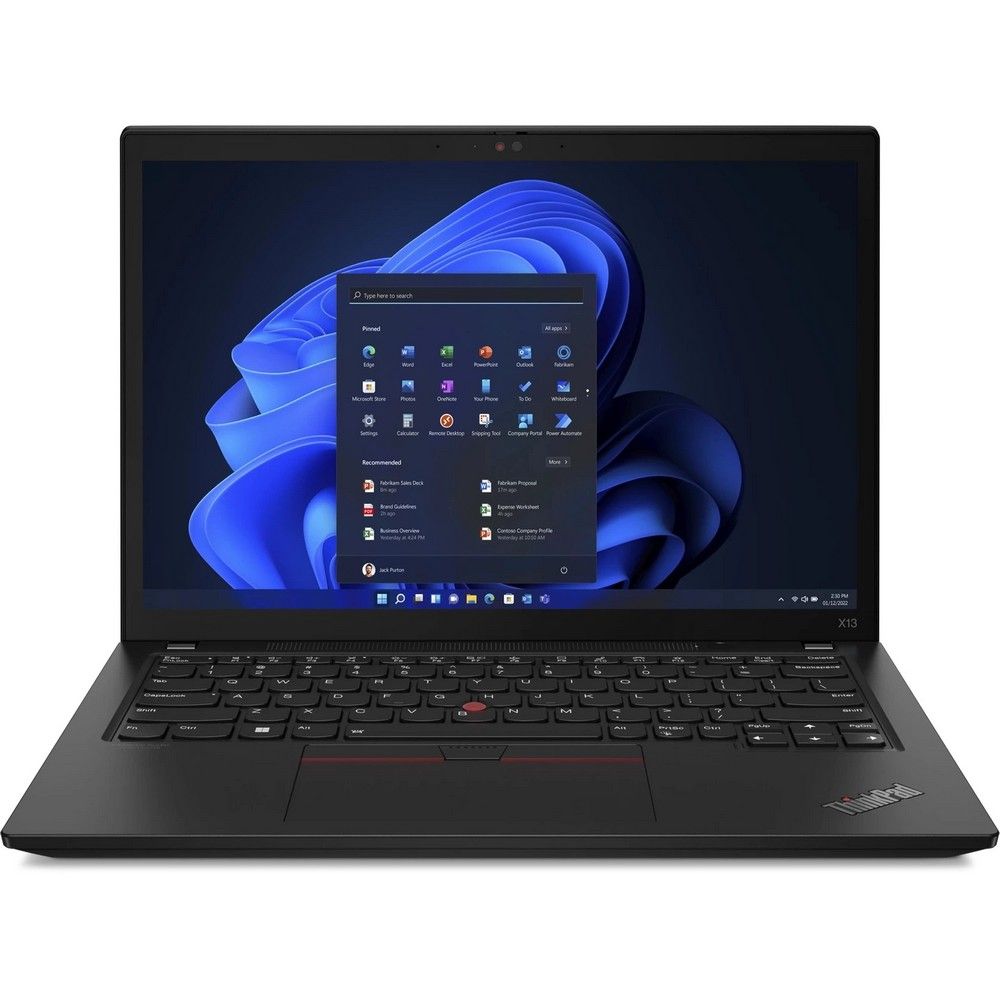 Ультрабук Lenovo ThinkPad X13 Gen 3 13.3″/Core i7/32/SSD 1024/Iris Xe Graphics/Windows 11 Home 64-bit/черный— фото №0