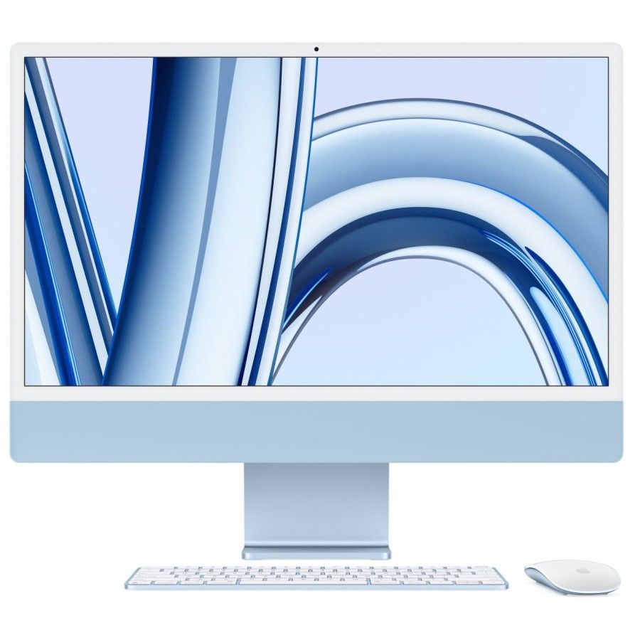 2023 Apple iMac 24″ синий (Apple M3, 8Gb, SSD 256Gb, M3 (8 GPU))— фото №0
