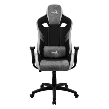 Кресло игровое Aerocool COUNT Stone Grey, черный+серый