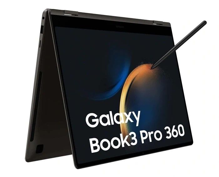 Ноутбук Samsung Galaxy Book3 Pro 360 16″/16/SSD 1024/графитовый— фото №0