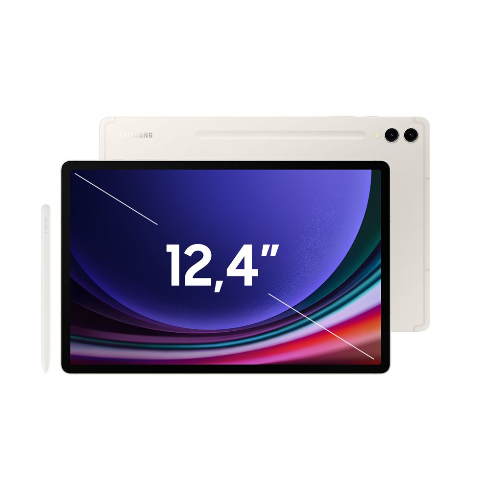Планшет 12.4″ Samsung Galaxy Tab S9+ 5G 256Gb, бежевый (РСТ)— фото №0