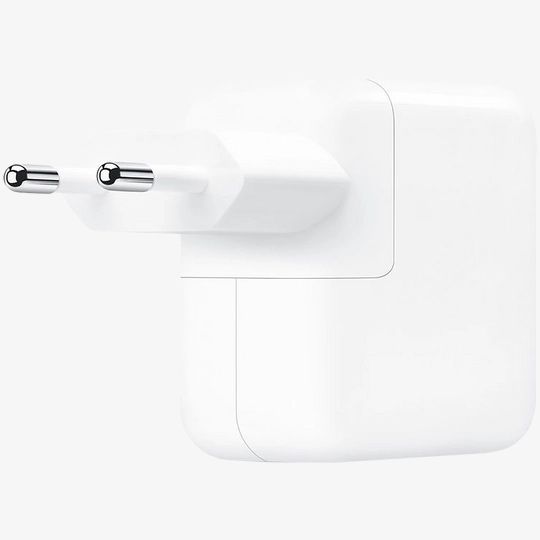 Адаптер питания Apple Dual USB-C, 35Вт, белый— фото №1