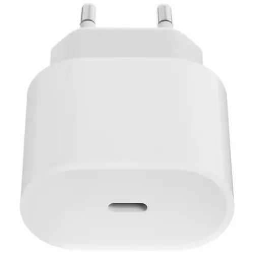 Зарядное устройство сетевое Apple USB-C 20Вт, 20Вт, белый— фото №1