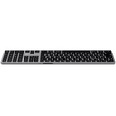 Клавиатура Satechi Slim X3 Bluetooth Backlit Keyboard, серый космос— фото №1