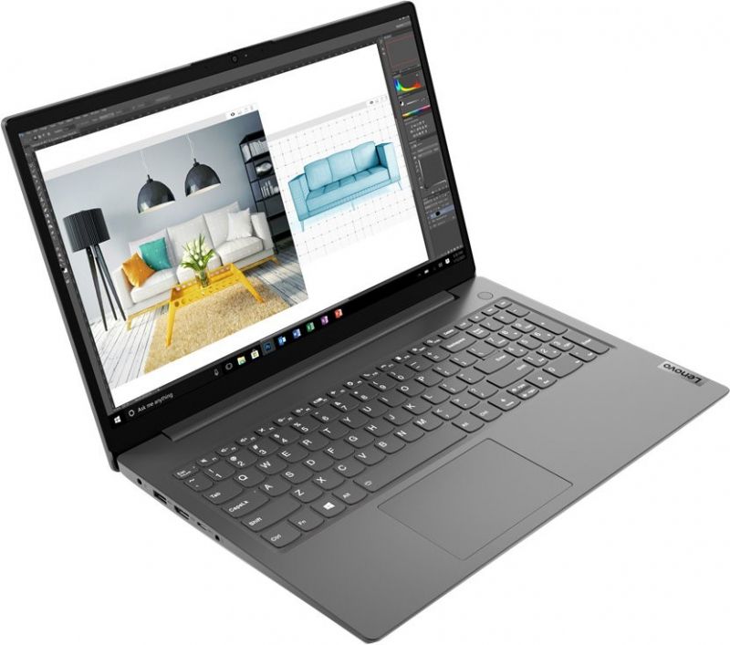 Ноутбук Lenovo V15 G2 ALC 15.6″/Ryzen 7/16/SSD 512/Radeon Graphics/FreeDOS/черный— фото №1