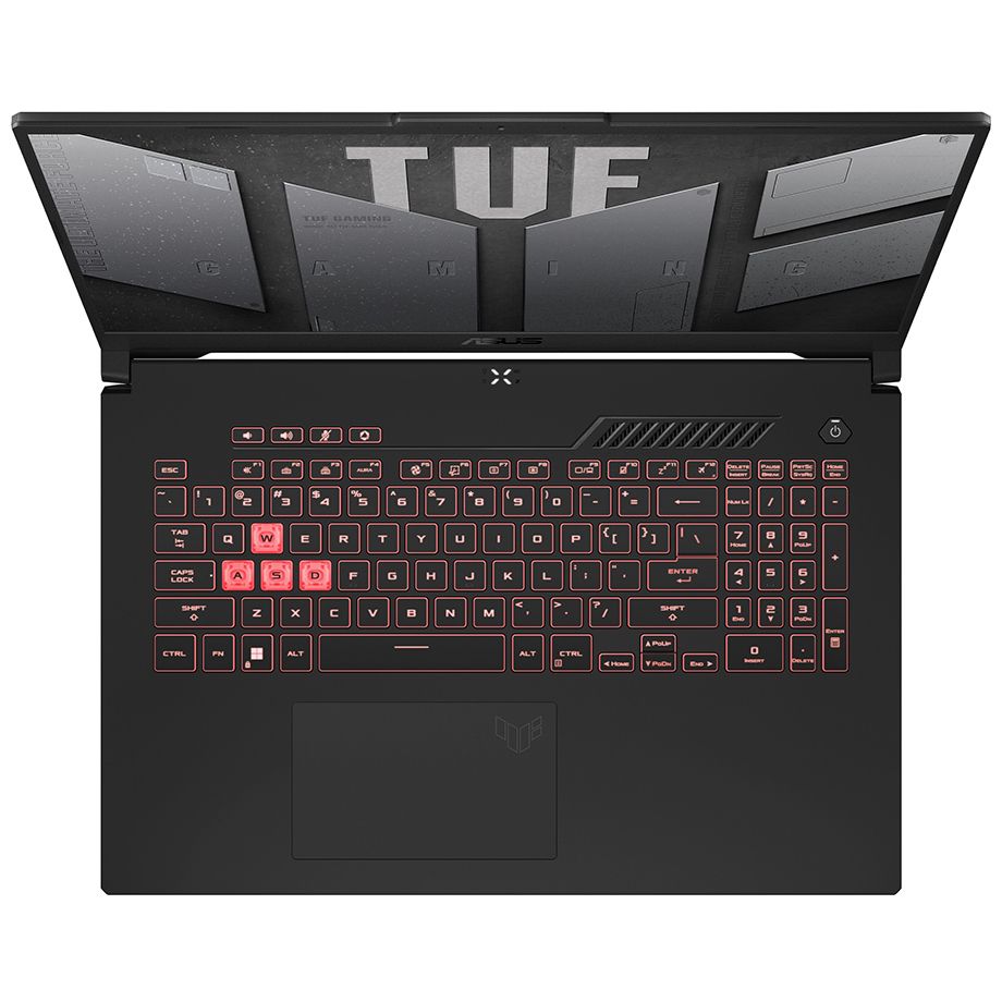 Ноутбук Asus TUF Gaming F17 FX707ZU4-HX019 17.3″/Core i7/16/SSD 512/4050 для ноутбуков/no OS/серый— фото №3