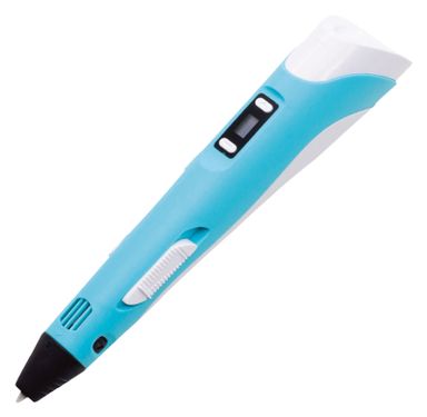 3D ручка Cactus CS-3D-PEN-A-BL PLA ABS LCD, голубой