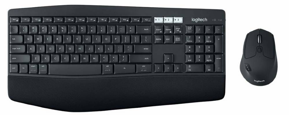 Клавиатура и мышь Logitech MK850 Perfomance, черный— фото №0
