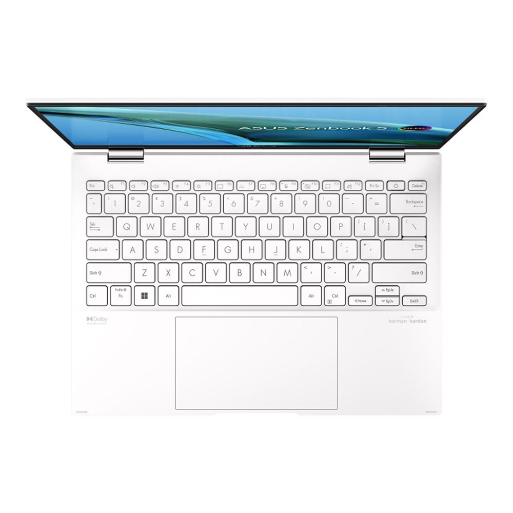 Ультрабук Asus ZenBook S 13 Flip OLED UP5302ZA-LX429W 13.3″/Core i7/16/SSD 1024/Iris Xe Graphics/Windows 11 Home 64-bit/белый— фото №3