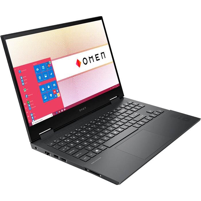 Ноутбук HP Omen 15-ek1014ur 15.6″/Core i7/16/SSD 1024/3070 для ноутбуков/FreeDOS/черный— фото №2