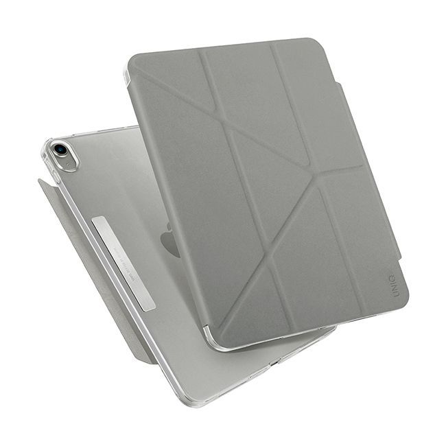 Чехол-книжка Uniq Camden для iPad 10,9″ 2022 (2022), полиуретан, серый— фото №1