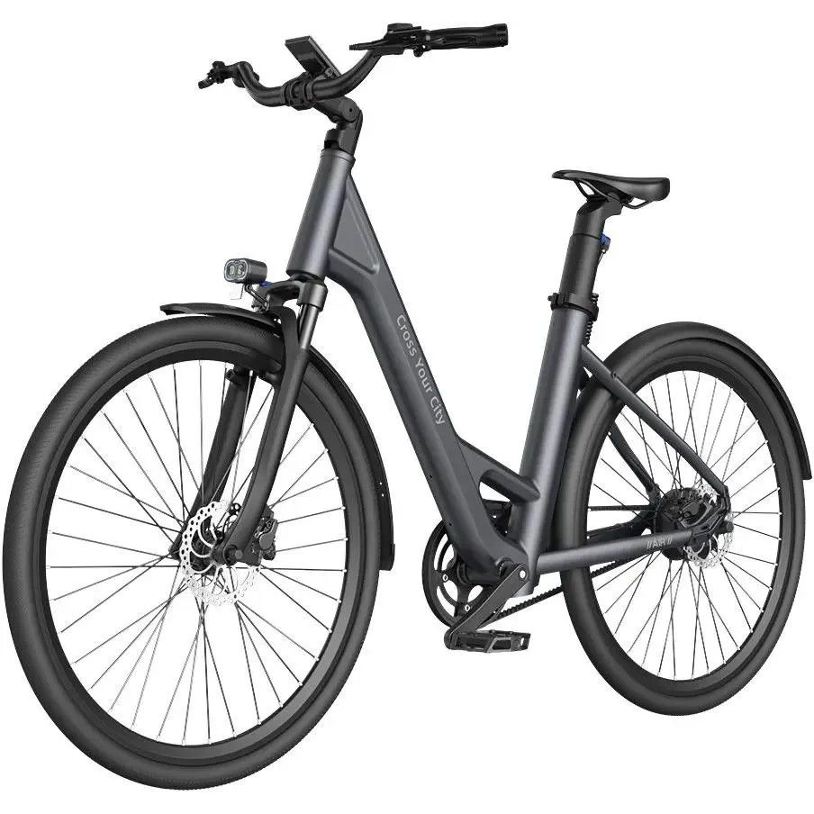 Электровелосипед ADO A28 Lite, серый— фото №0