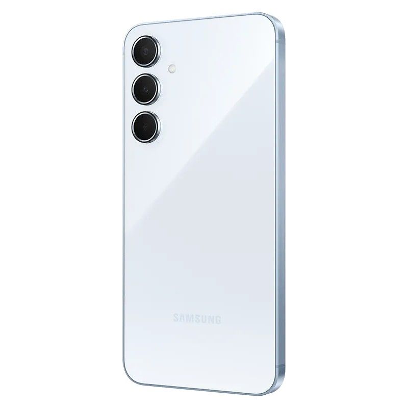 Смартфон Samsung Galaxy A55 5G 256Gb, голубой (РСТ)— фото №5
