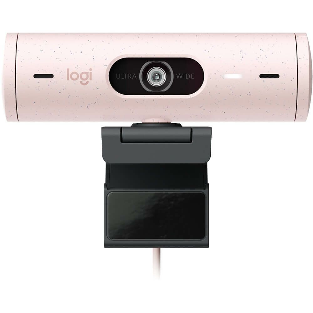 Веб камера Logitech Brio 500 HD розовый— фото №2
