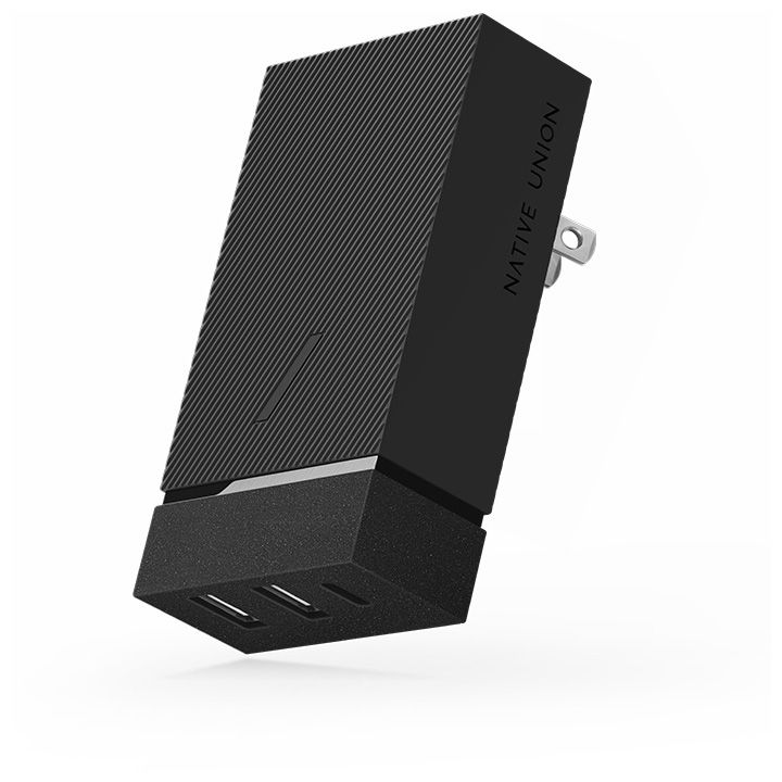 Зарядное устройство сетевое Native Union Smart Charger PD, 45Вт, серый— фото №4