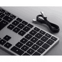 Клавиатура Satechi Slim X3 Bluetooth Backlit Keyboard, серый космос— фото №5