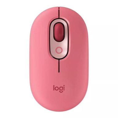 Мышь Logitech POP Mouse, беспроводная, розовый