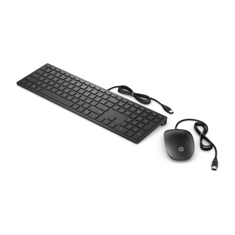 Клавиатура и мышь HP Pavilion 400, черный— фото №0