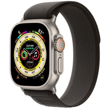 Apple Watch Ultra GPS + Cellular 49mm (ремешок Trail Loop черный/серый, IP6X)