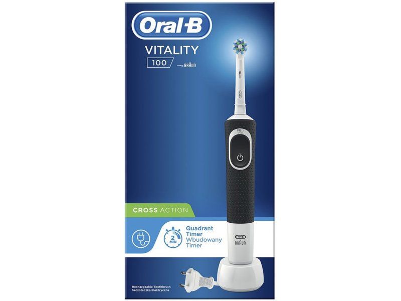 Зубная щетка Oral-B Vitality 100 Cross Action белый— фото №0